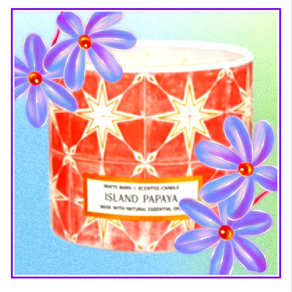 🔥"ISLAND PAPAYA" 3-WICK CANDLE